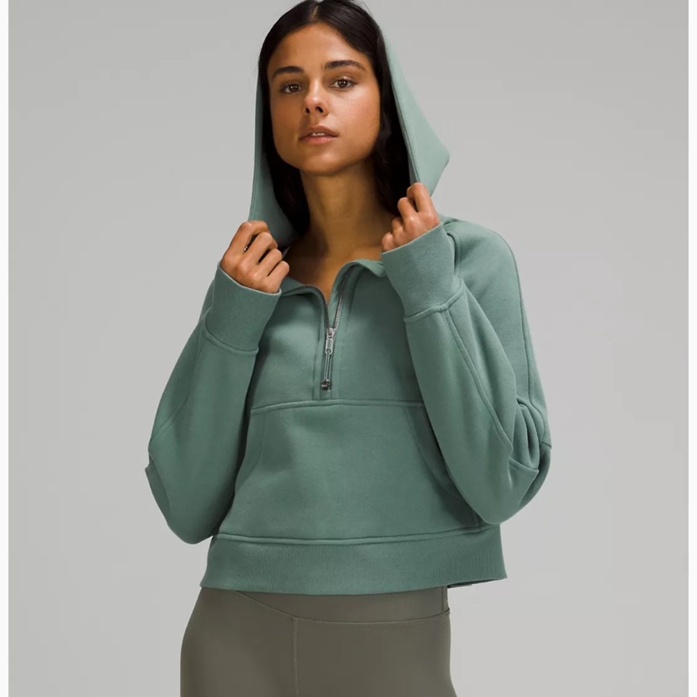 Lululemon Scuba Oversized 1/2 Zip Hoodie - Picture 1 of 6